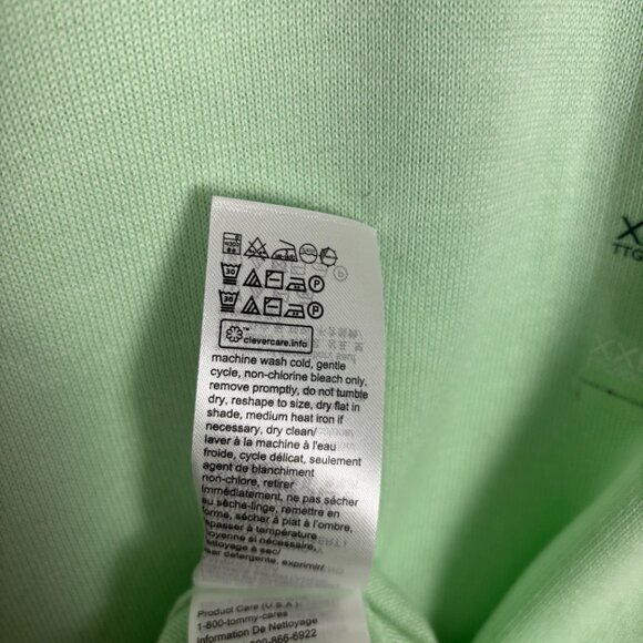 Tommy Hilfiger Women's Pullover Sweater Mint Green XXL New Without Tag's. - Picture 8 of 10